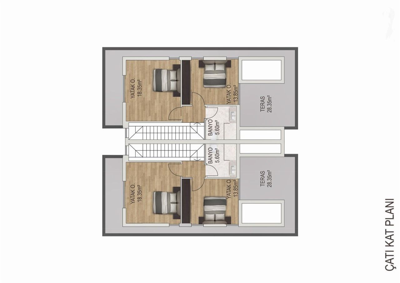 Вилла в Ларе, Турция, 270 м² - фото 5