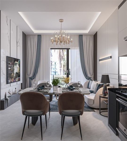 Квартира в Алании, Турция, 51 м² - фото 5