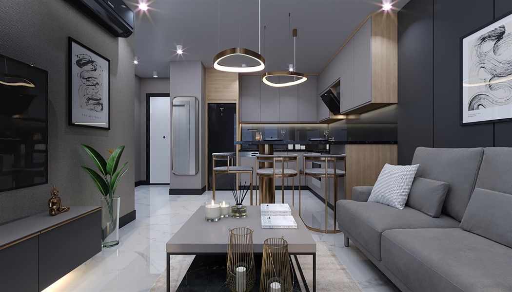 Квартира в Алании, Турция, 47 м² - фото 4