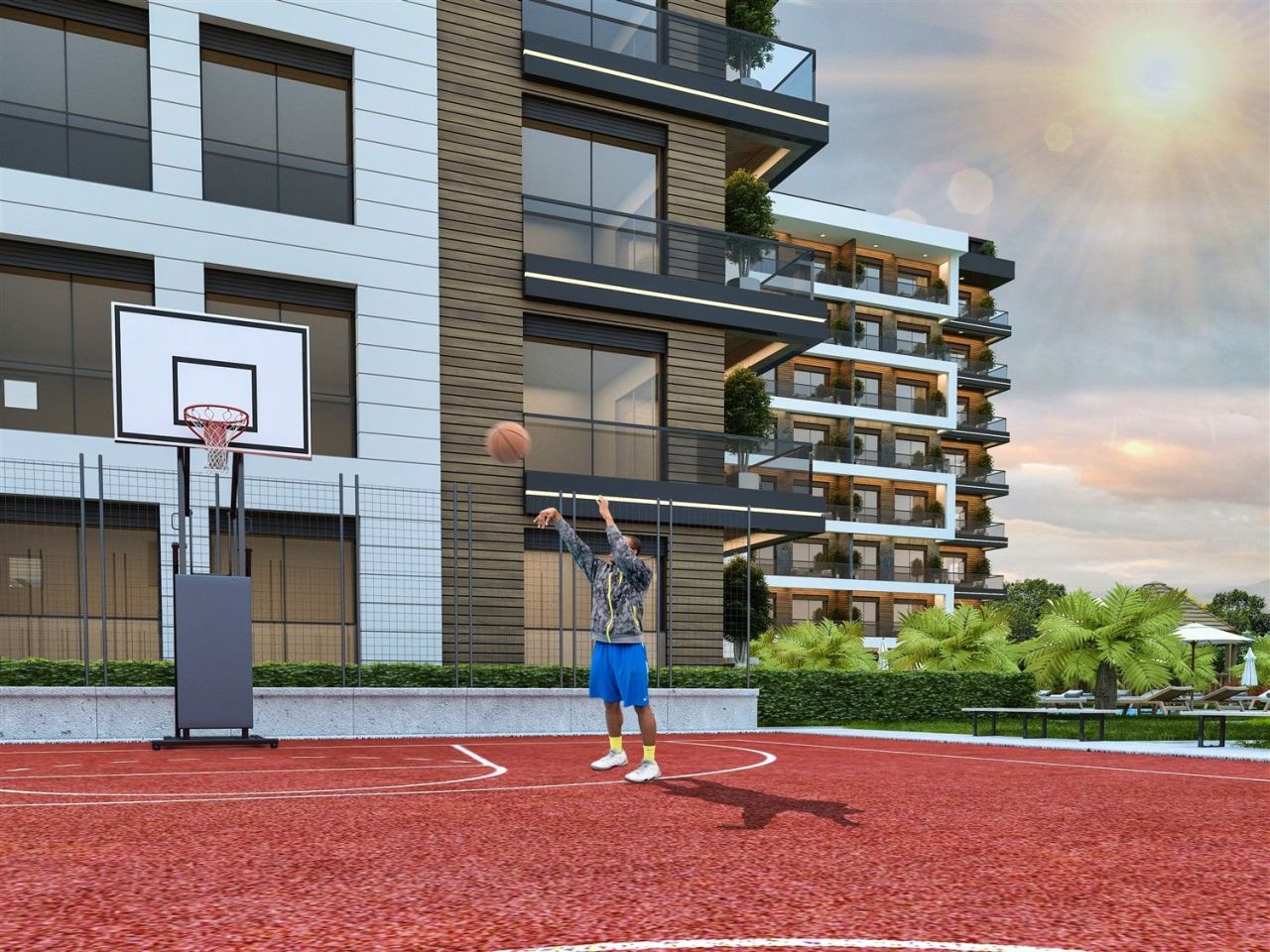 Квартира в Ларе, Турция, 50 м² - фото 6