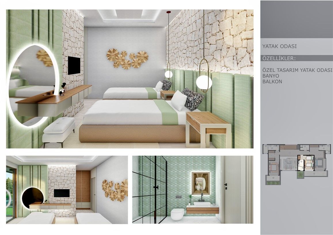 Вилла Алтынташ, Турция, 500 м² - фото 6