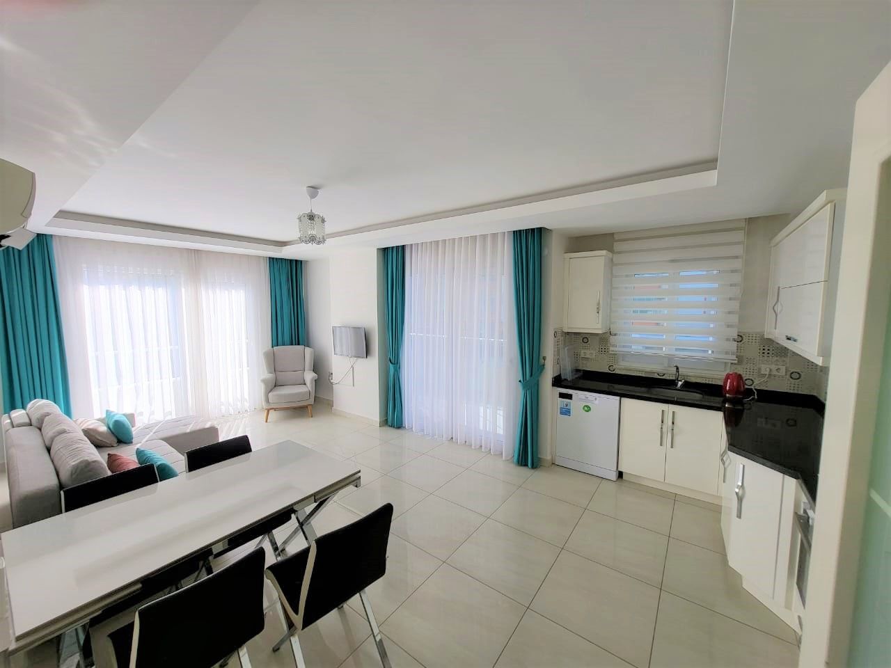 Квартира в Алании, Турция, 100 м² - фото 6