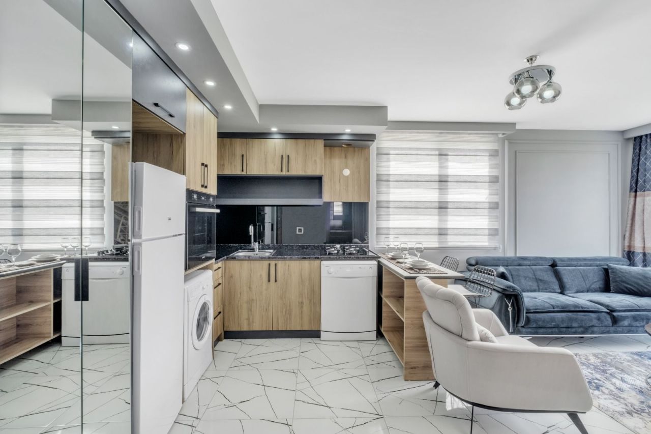 Квартира в Алании, Турция, 50 м² - фото 6