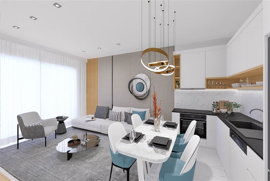 Квартира в Алании, Турция, 48 м² - фото 6