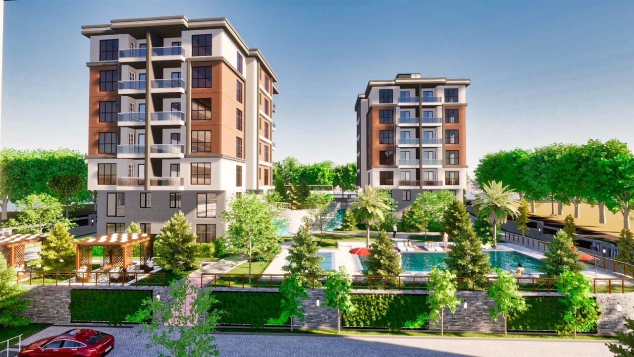 Квартира в Анталии, Турция, 50 м² - фото 7