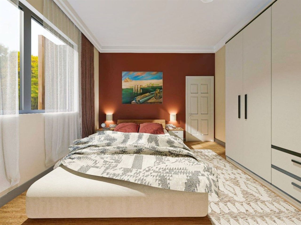 Квартира в Анталии, Турция, 75 м² - фото 8