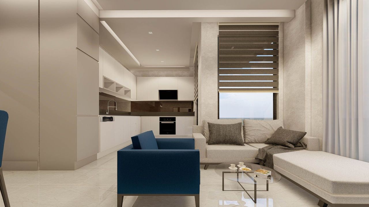 Квартира в Алании, Турция, 52 м² - фото 8