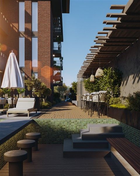 Квартира в Кестеле, Турция, 45 м² - фото 8