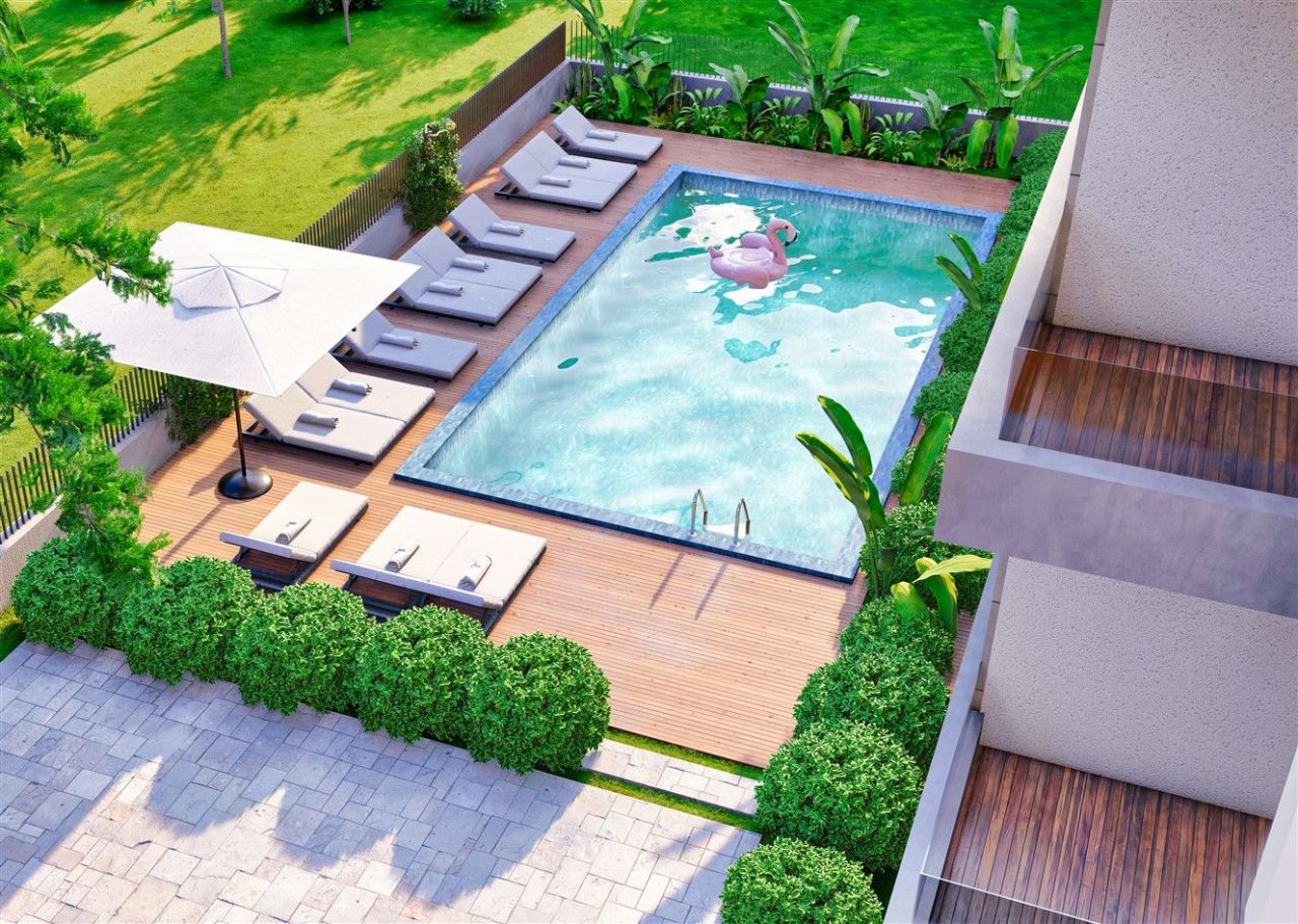 Квартира в Анталии, Турция, 51 м² - фото 8