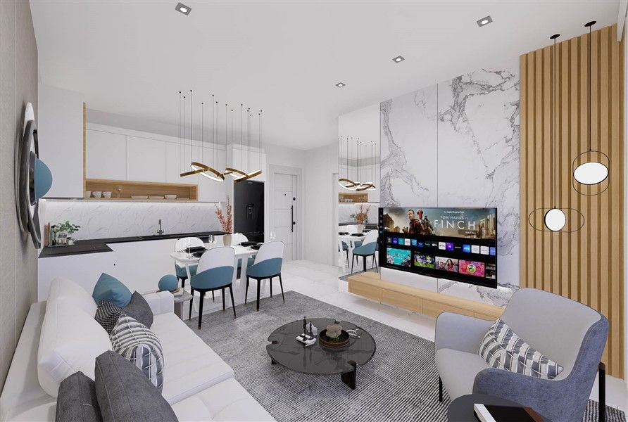 Квартира в Алании, Турция, 48 м² - фото 9