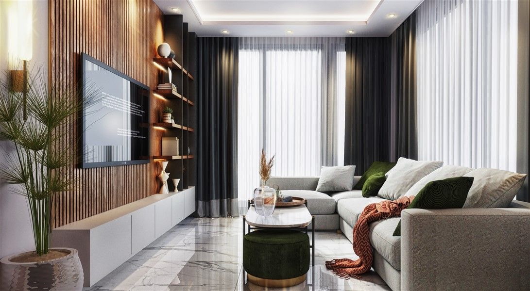 Квартира в Алании, Турция, 55 м² - фото 9