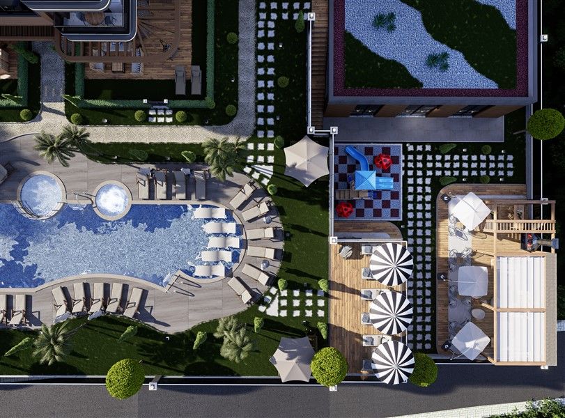 Квартира в Кестеле, Турция, 50 м² - фото 9