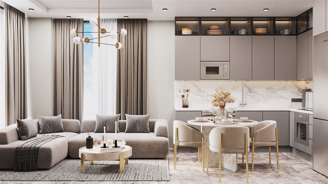 Квартира в Алании, Турция, 59 м² - фото 9