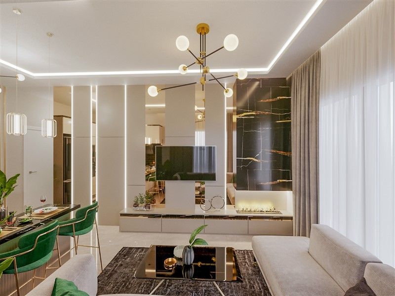 Квартира в Алании, Турция, 49 м² - фото 9