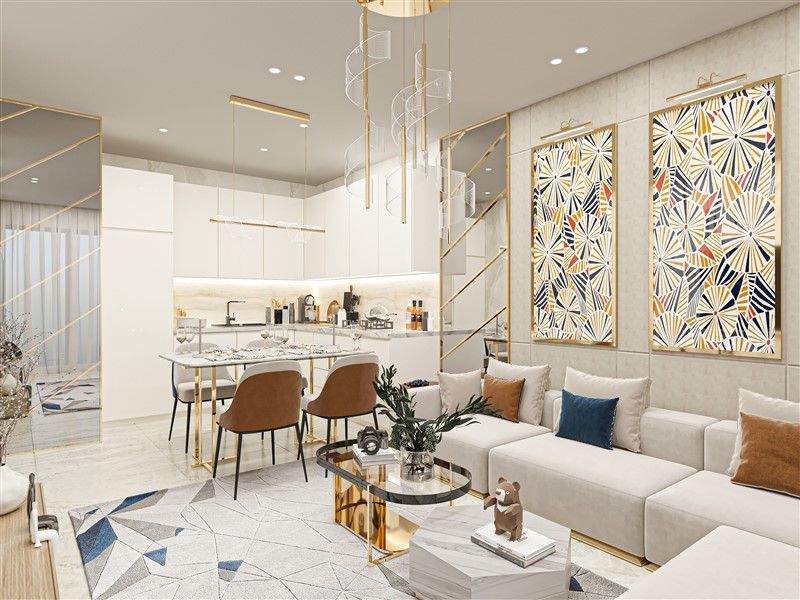 Квартира в Алании, Турция, 52 м² - фото 9