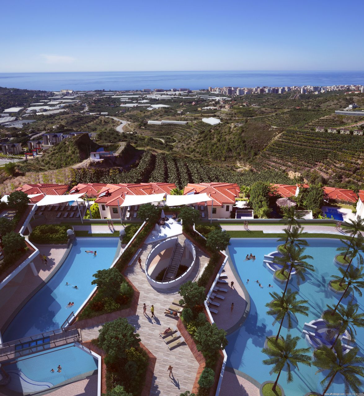 Квартира в Алании, Турция, 60 м² - фото 9