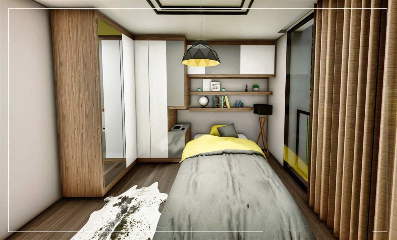 Квартира Алтынташ, Турция, 55 м² - фото 9