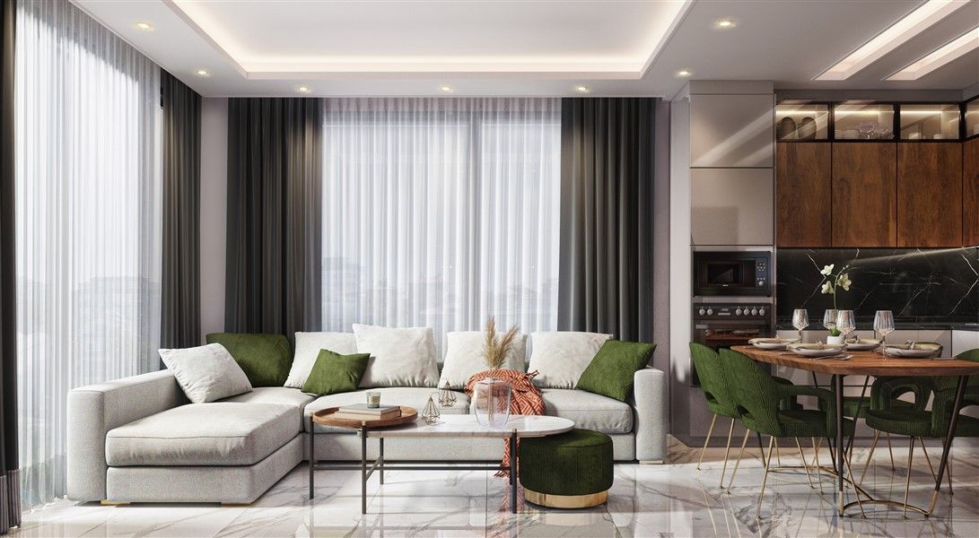 Квартира в Алании, Турция, 55 м² - фото 10