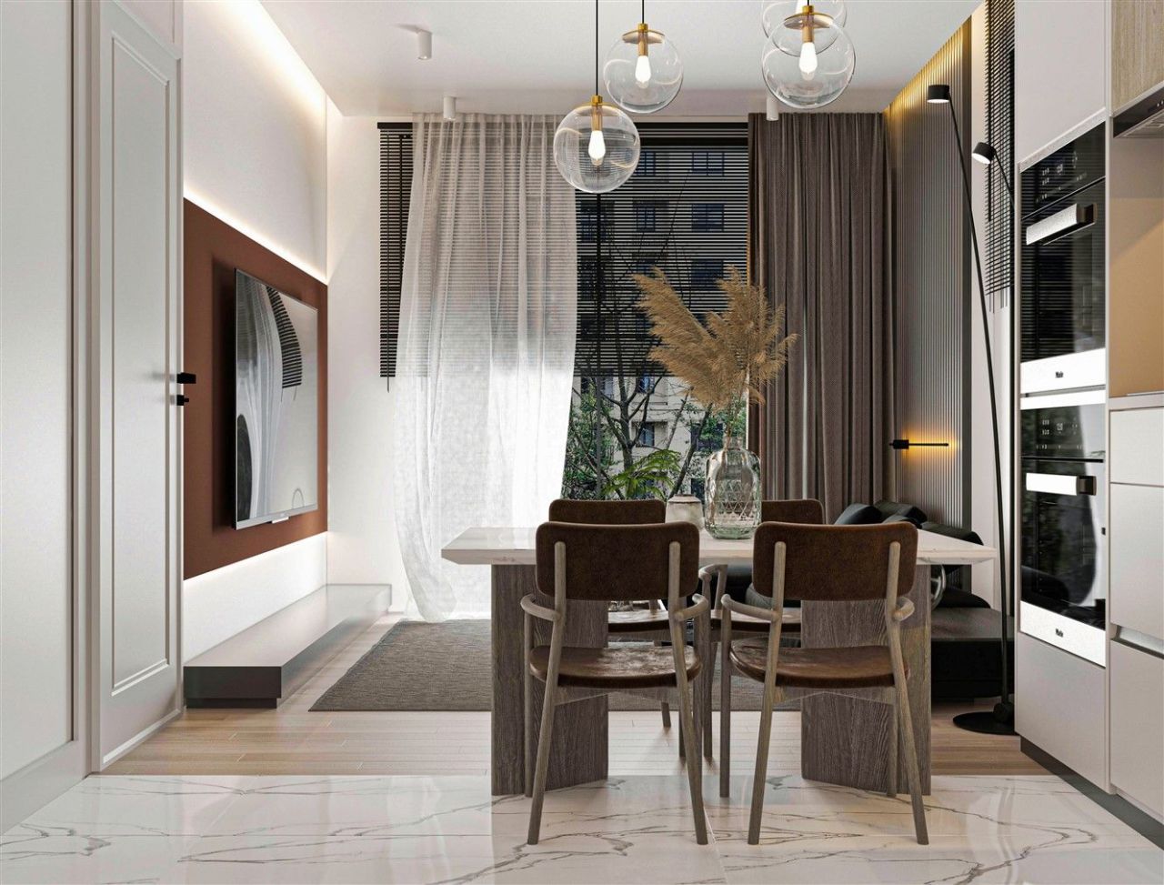 Квартира Алтынташ, Турция, 54 м² - фото 10