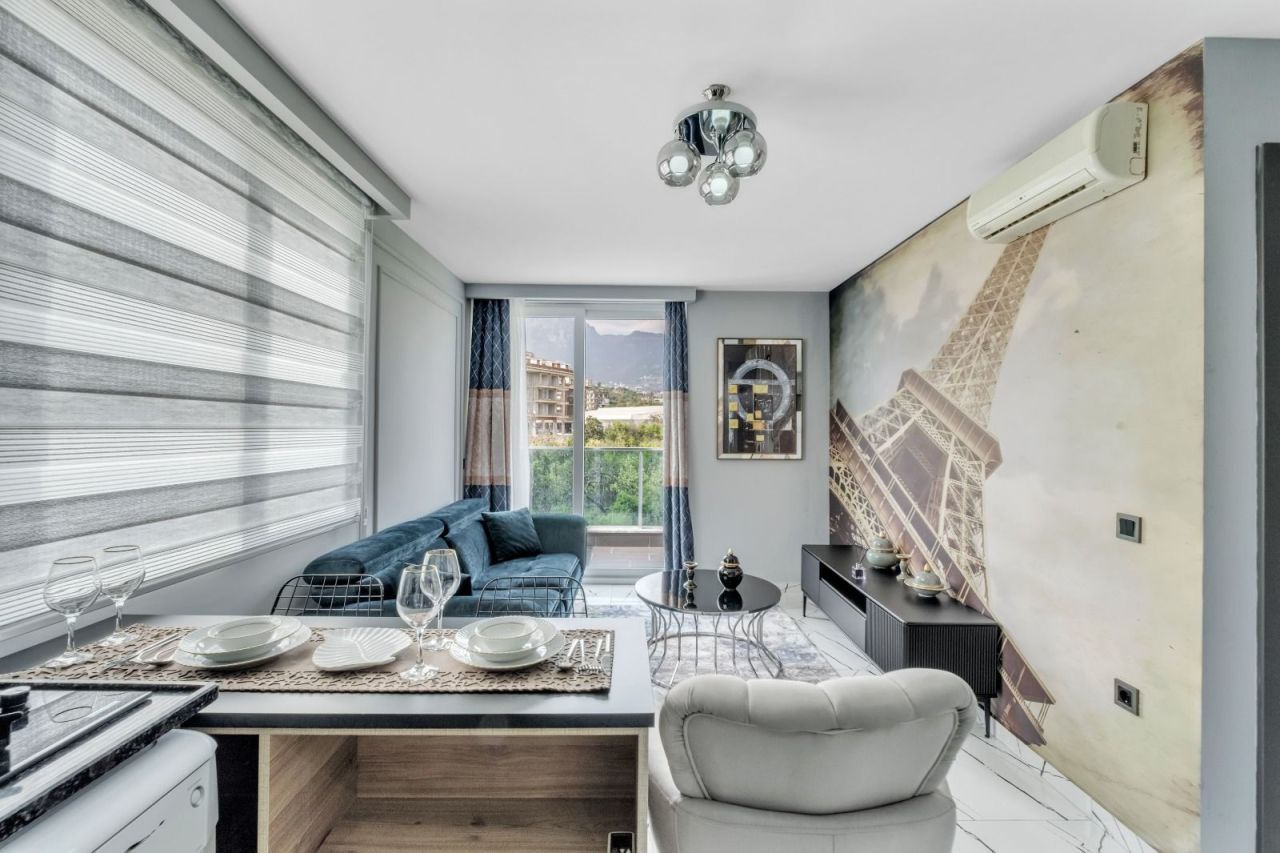 Квартира в Алании, Турция, 50 м² - фото 10