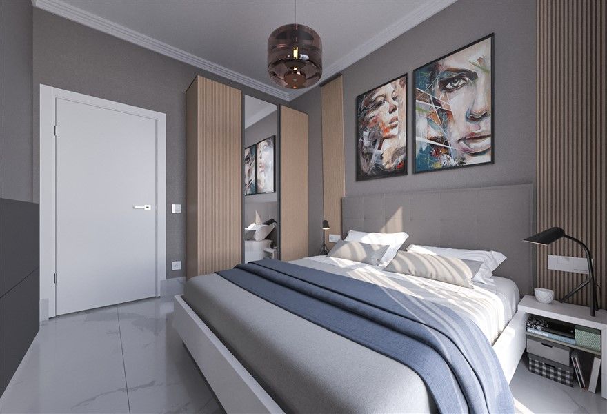 Квартира в Алании, Турция, 50 м² - фото 10