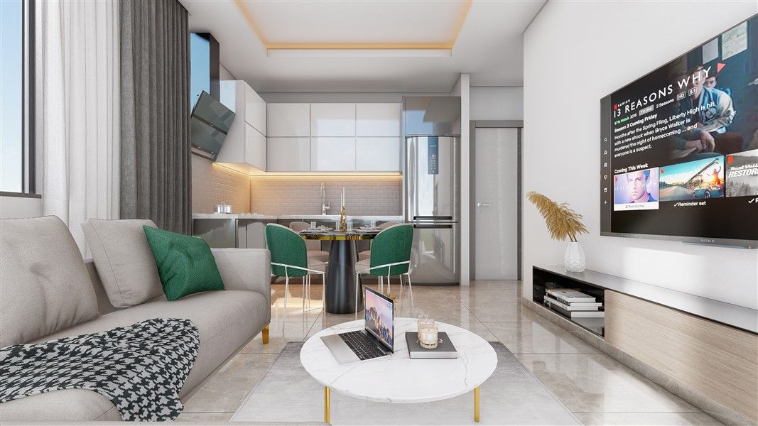 Квартира в Алании, Турция, 50 м² - фото 10