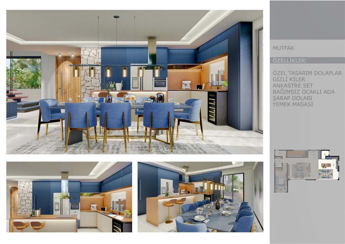 Вилла Алтынташ, Турция, 500 м² - фото 10