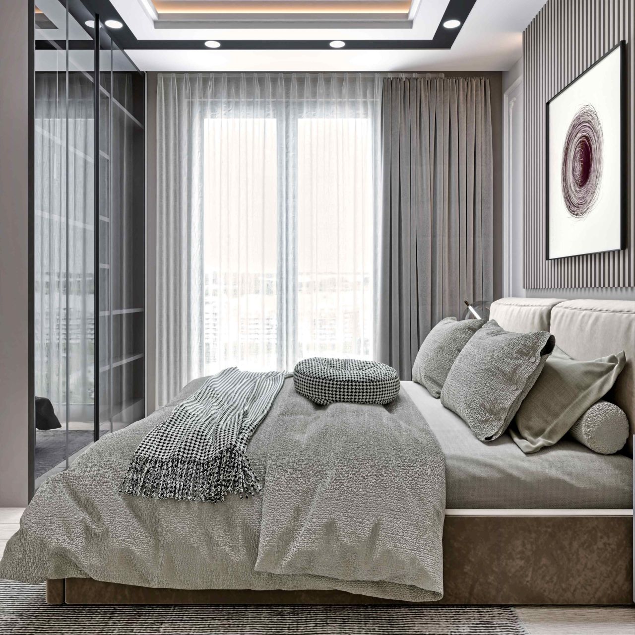 Квартира в Анталии, Турция, 60 м² - фото 10