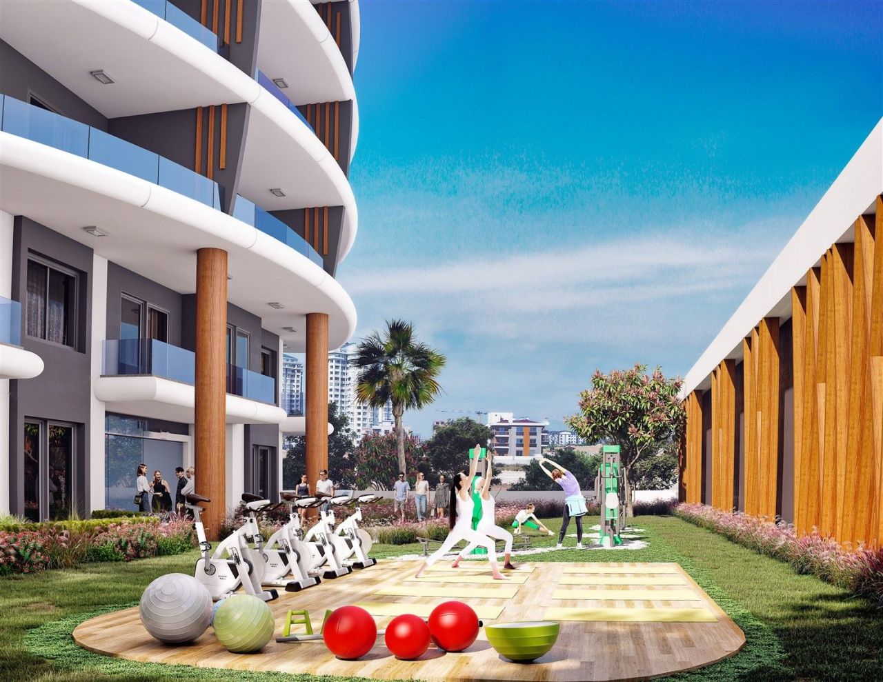 Квартира Алтынташ, Турция, 64 м² - фото 10