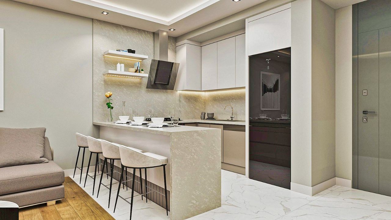 Квартира Алтынташ, Турция, 55 м² - фото 11