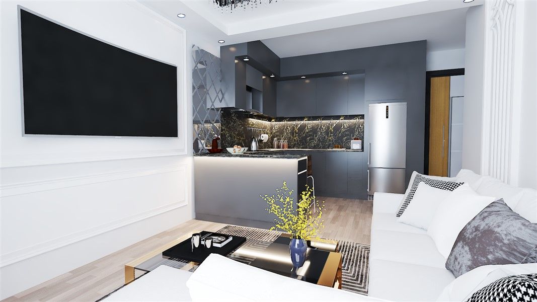 Квартира в Алании, Турция, 50 м² - фото 11