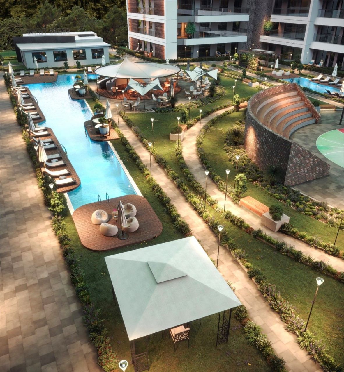 Квартира Алтынташ, Турция, 65 м² - фото 11