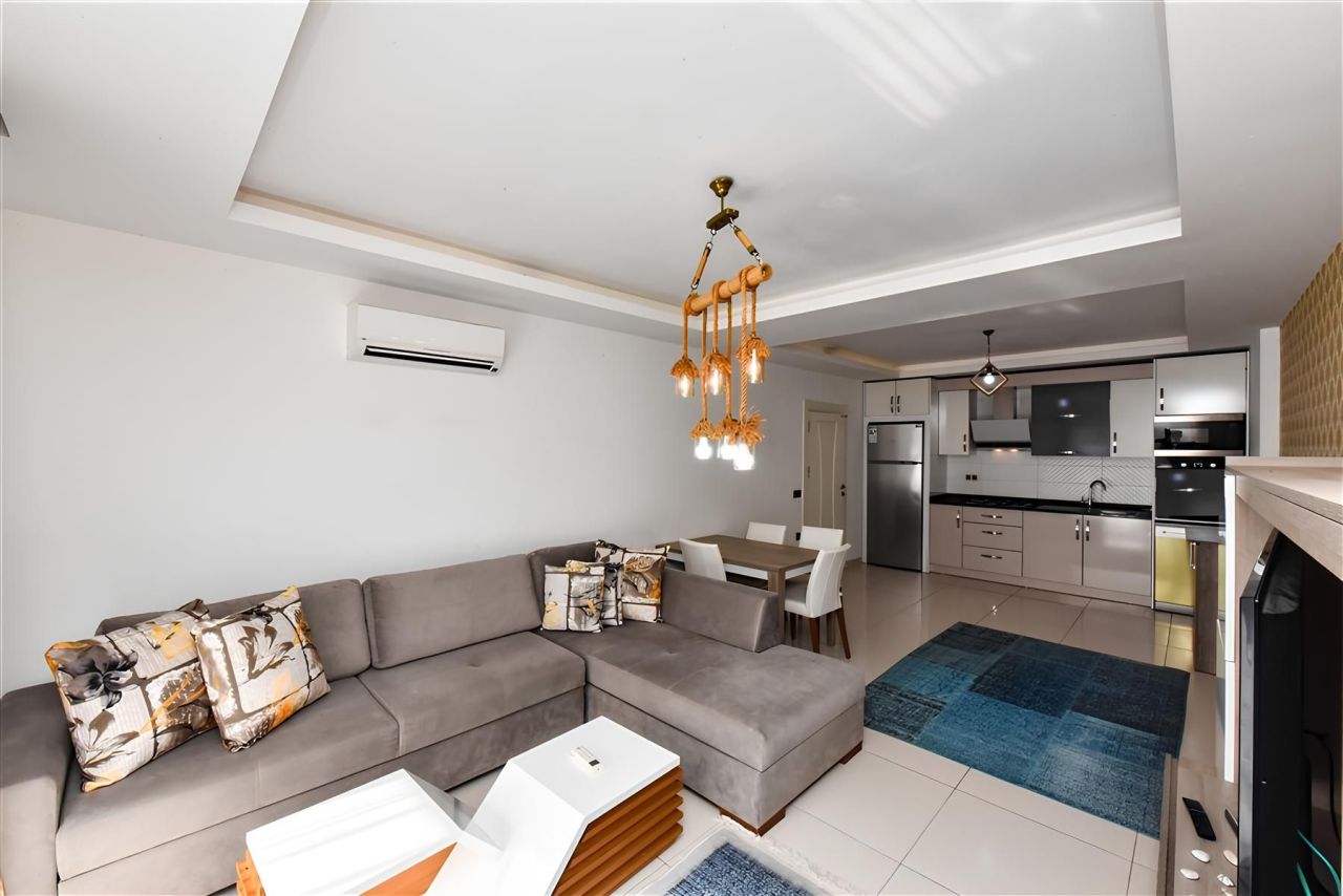 Квартира в Алании, Турция, 78 м² - фото 11