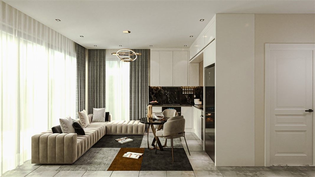 Квартира в Алании, Турция, 49 м² - фото 11