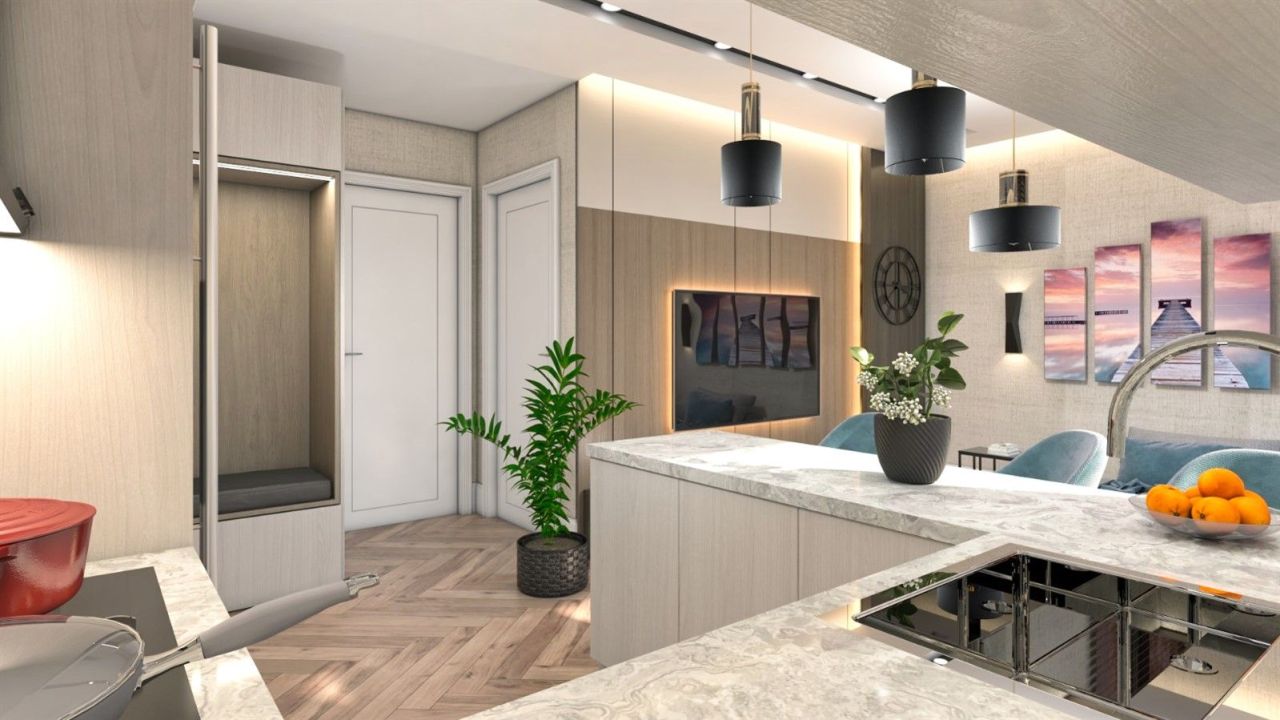 Квартира Алтынташ, Турция, 65 м² - фото 11