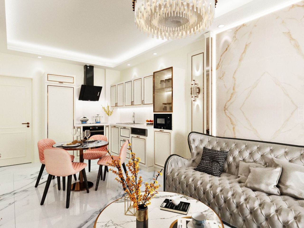 Квартира в Алании, Турция, 64 м² - фото 11