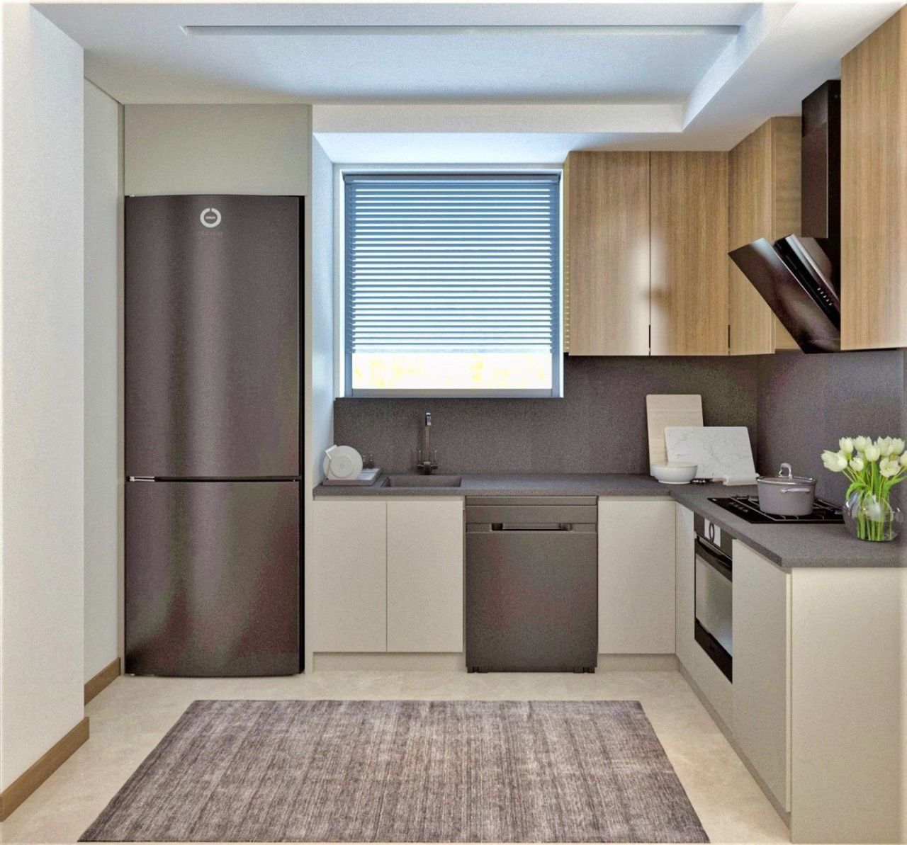 Квартира в Анталии, Турция, 55 м² - фото 12