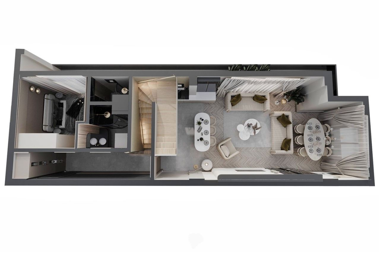 Квартира Центр, Турция, 50 м² - фото 12