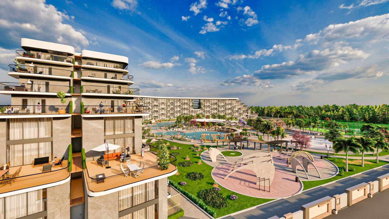 Квартира Алтынташ, Турция, 47 м² - фото 12