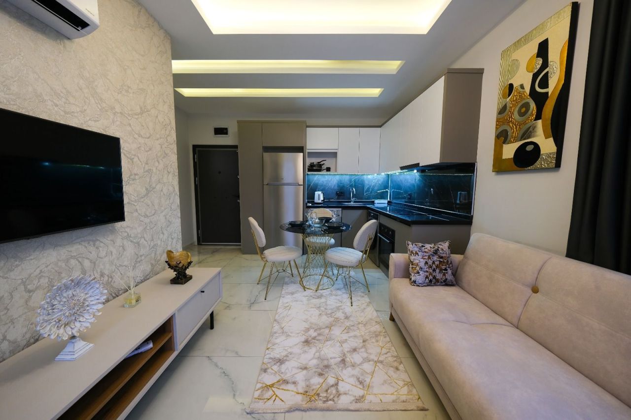 Квартира в Алании, Турция, 50 м² - фото 12