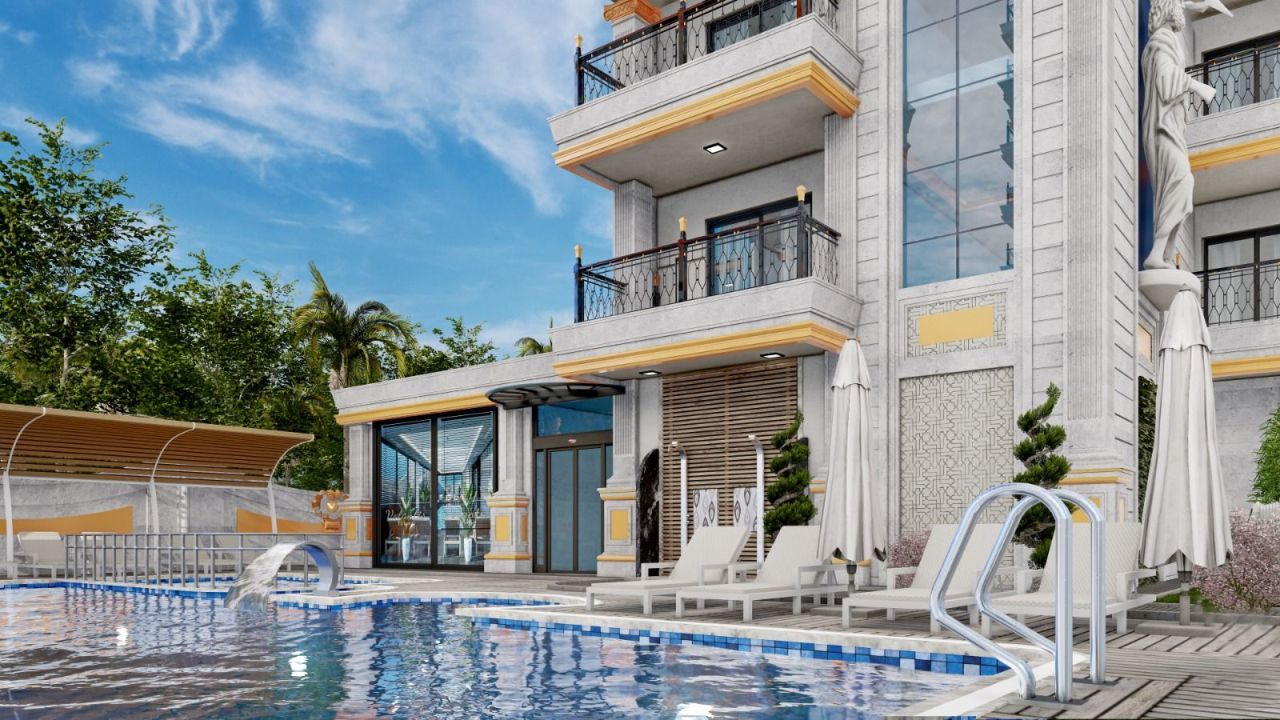 Квартира в Алании, Турция, 48 м² - фото 12