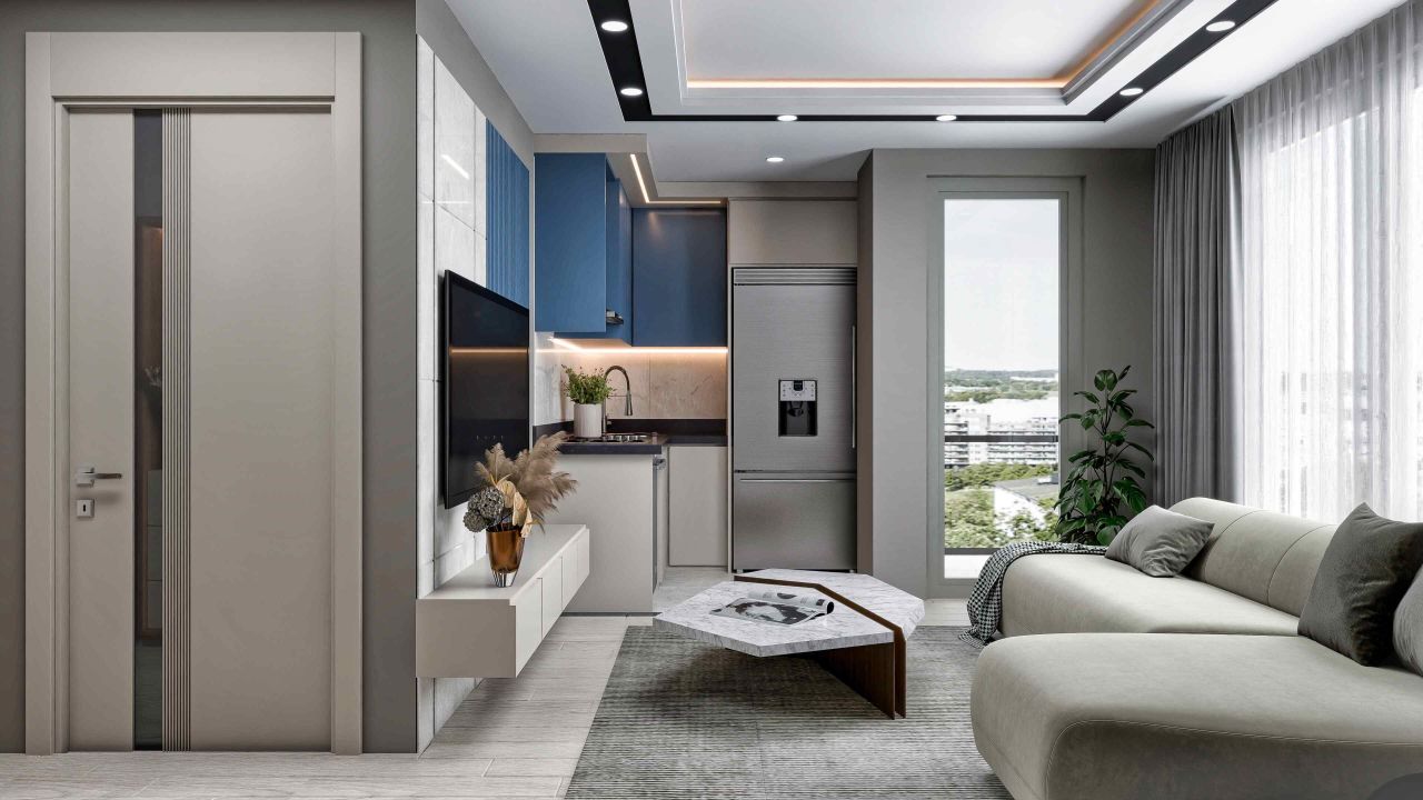 Квартира в Анталии, Турция, 60 м² - фото 12