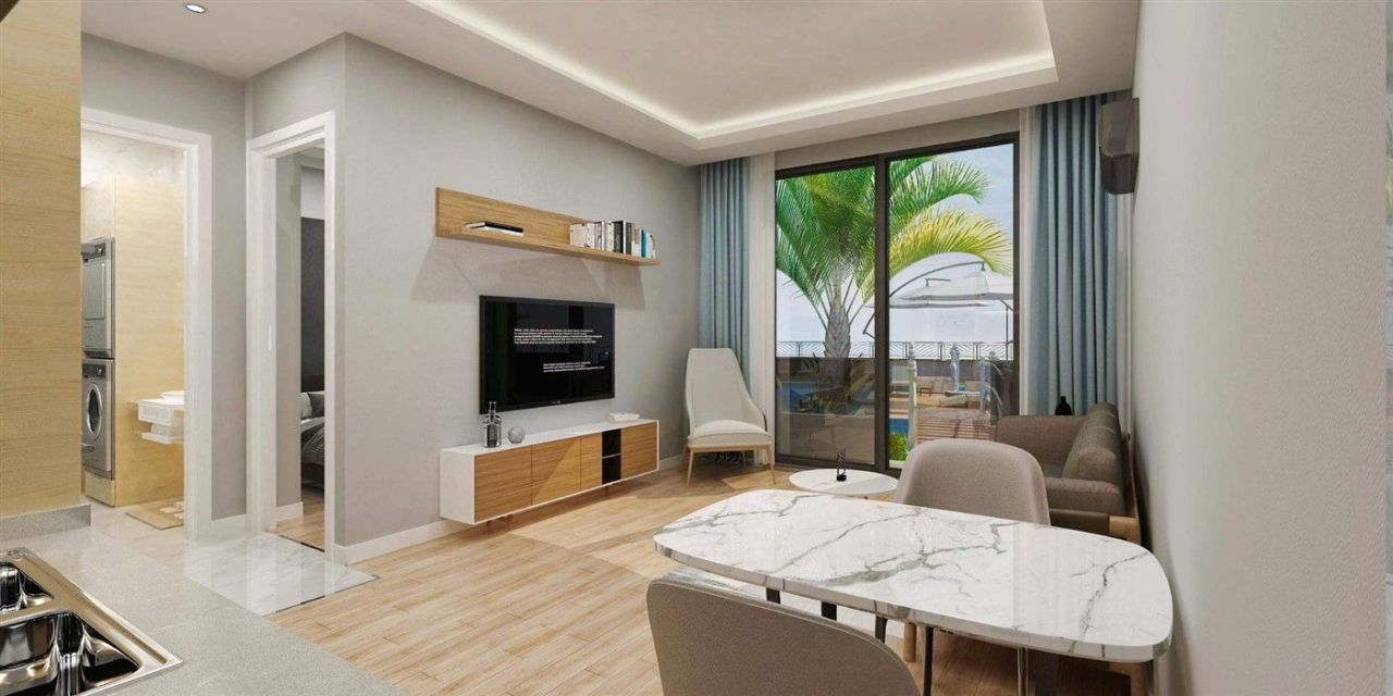 Квартира Алтынташ, Турция, 50 м² - фото 13