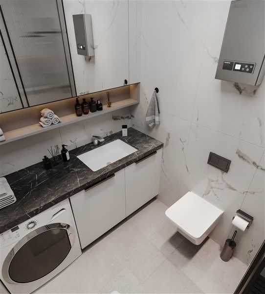 Квартира в Алании, Турция, 74 м² - фото 13