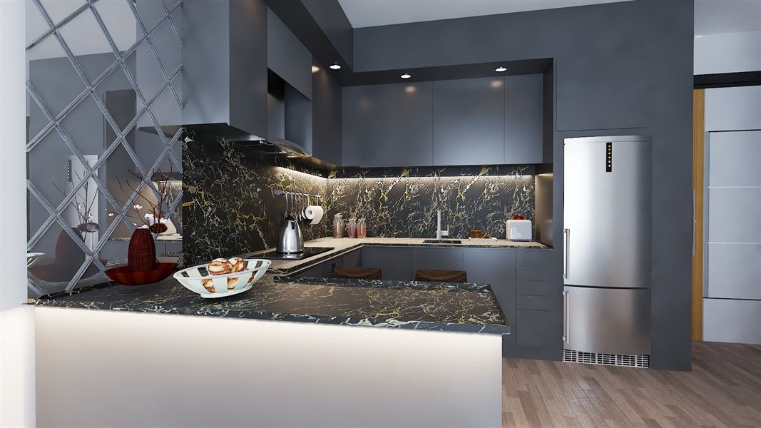 Квартира в Алании, Турция, 50 м² - фото 13