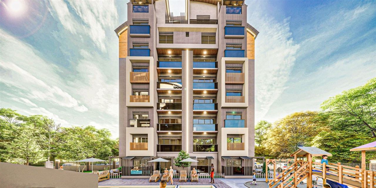 Квартира в Анталии, Турция, 65 м² - фото 14