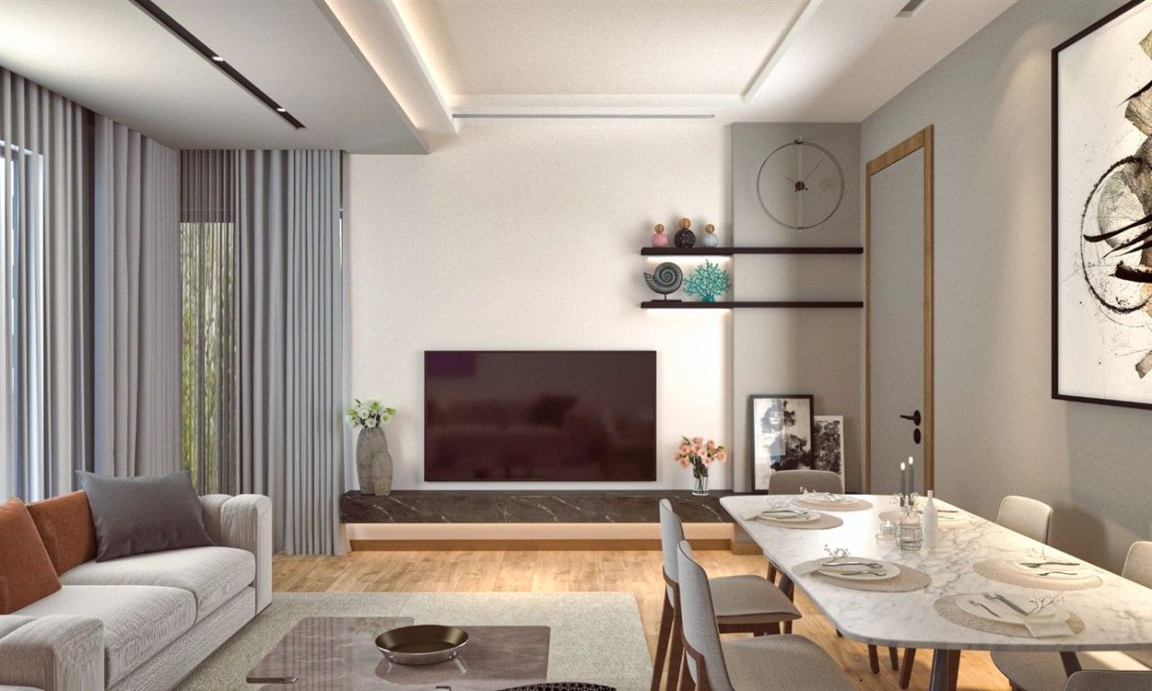 Квартира в Анталии, Турция, 55 м² - фото 14