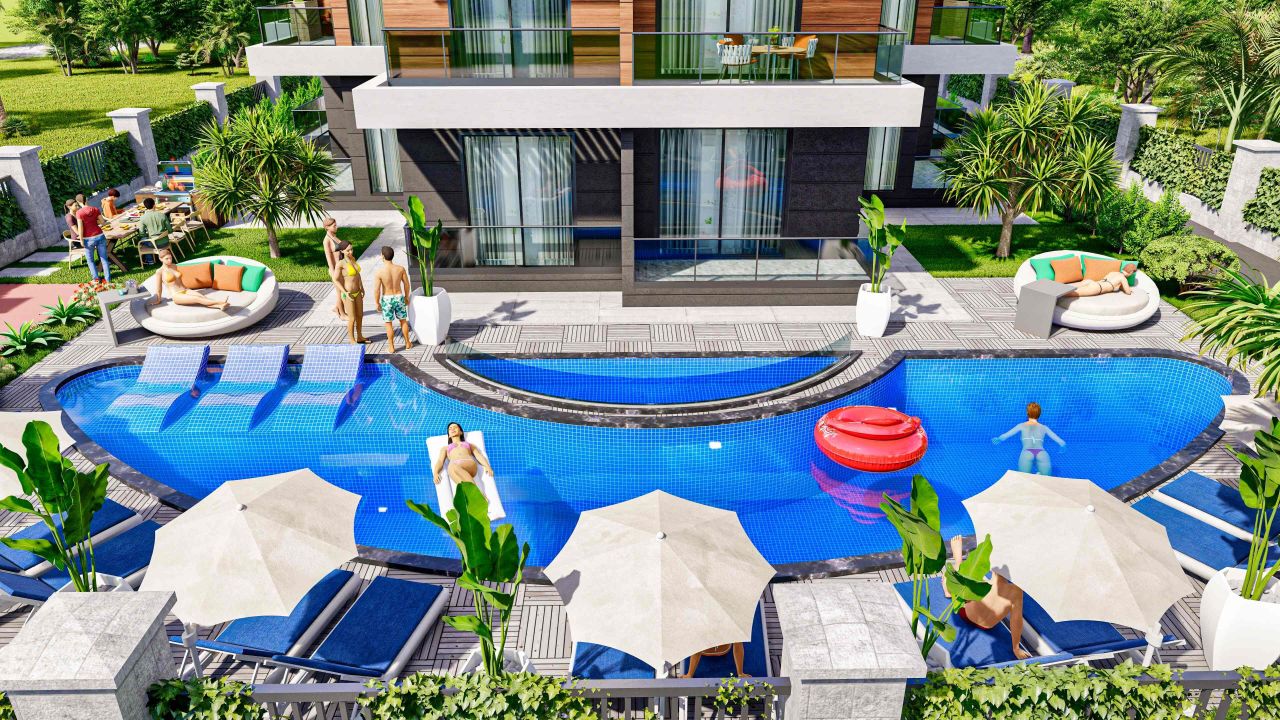 Квартира Алтынташ, Турция, 60 м² - фото 14