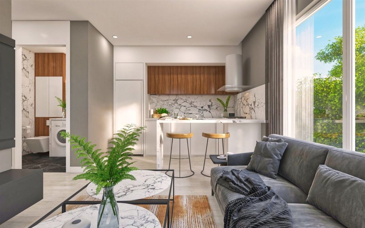 Квартира Алтынташ, Турция, 56 м² - фото 14