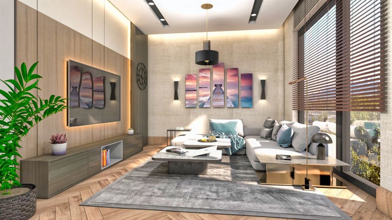 Квартира Алтынташ, Турция, 55 м² - фото 14